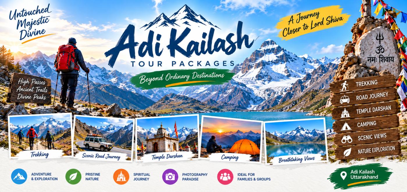 Adi Kailash Tour Packages