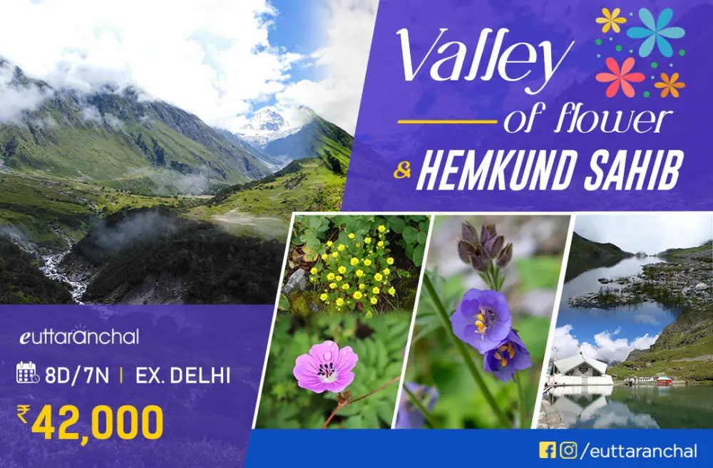 Valley of Flowers Fixed Departure Tour from Delhi