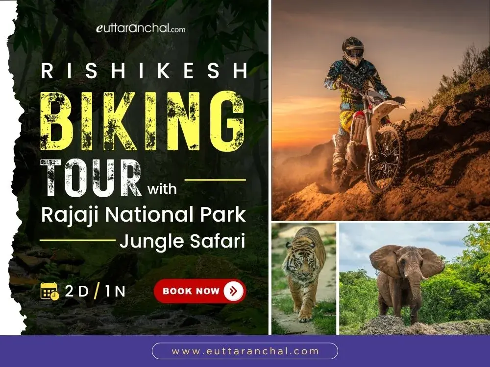 Rishikesh Biking Tour with Rajaji National Park Jungle Safari