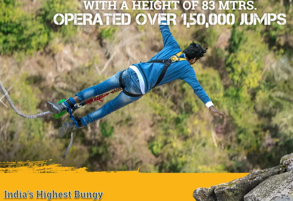 Bungee Jumping in Rishikesh