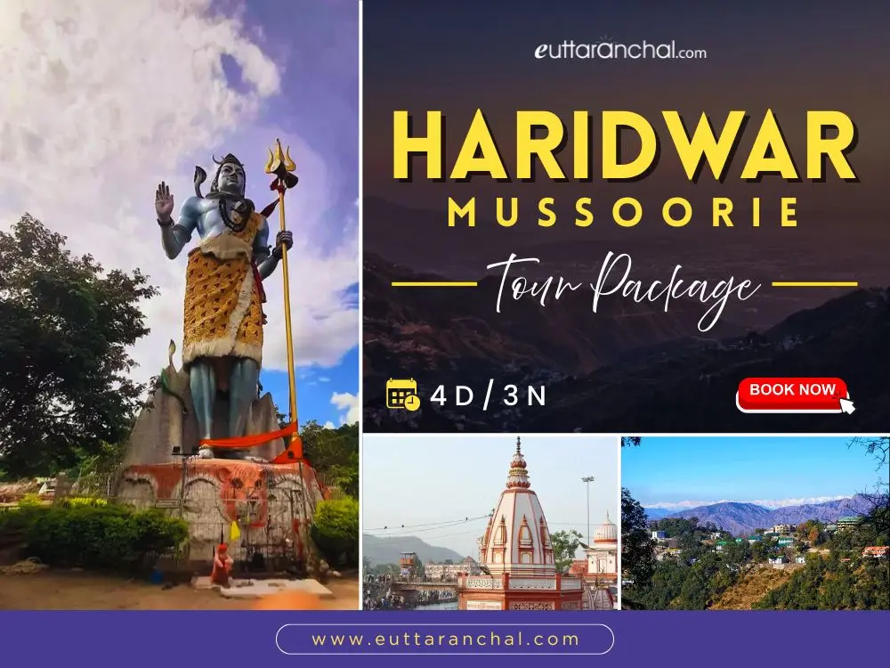 Haridwar Mussoorie 3 Nights Tour Package
