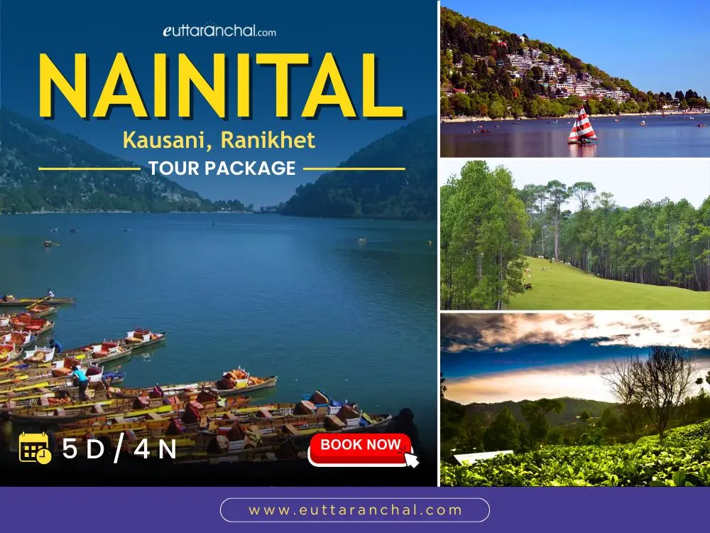 Nainital Kausani Ranikhet - 4 Nights Tour Package