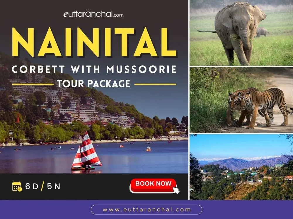 Nainital Corbett with Mussoorie 5 Nights Tour Package