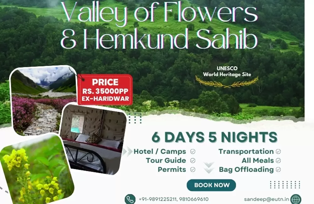 Valley of Flowers and Hemkund Sahib Luxury Tour Package (Ex-Haridwar) Photos