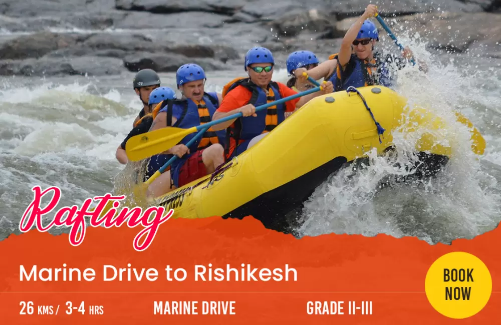 Marine Drive to Rishikesh Rafting