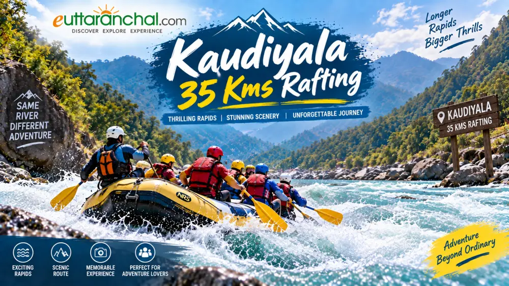 Kaudiyala To Rishikesh Rafting Booking