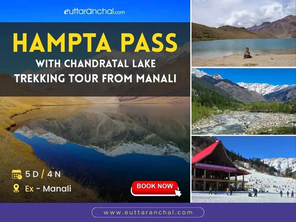 5 Days Hampta Pass with Chandratal Lake Trek from Manali
