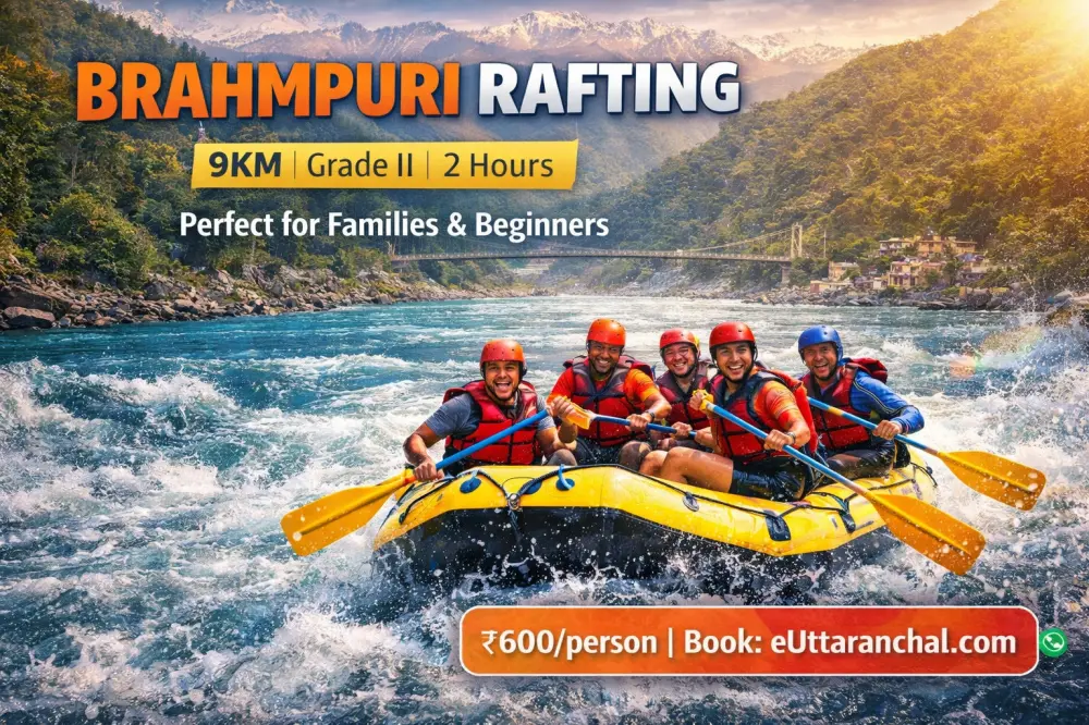 Brahmpuri rafting in Rishikesh