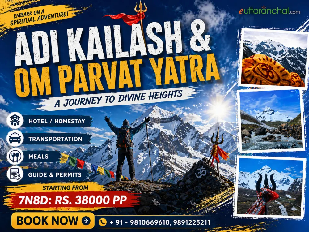 Adi Kailash Tour from Kathgodam