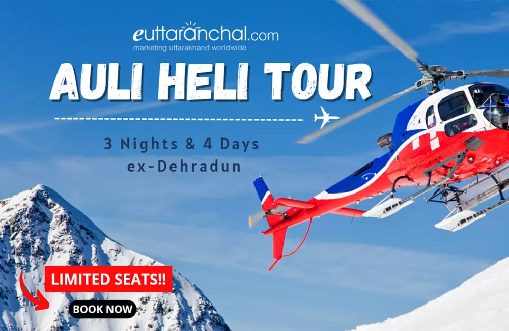 Auli Helicopter Tour ex-Dehradun
