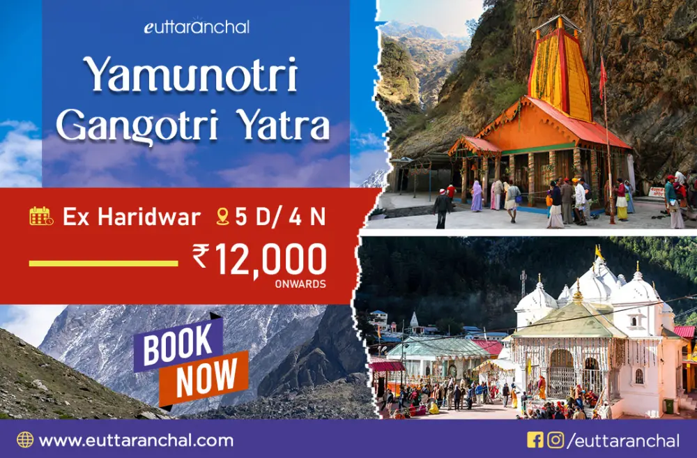 Do Dham Yatra (Yamunotri Gangotri) Ex Haridwar
