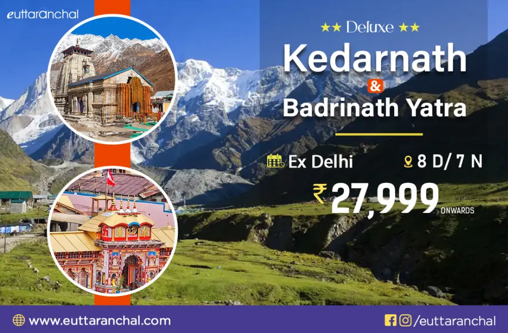 Do Dham Yatra (Kedarnath and Badrinath) Ex Delhi