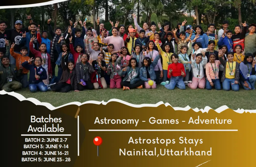 Astrostops Astro Summer Camp Uttarakhand