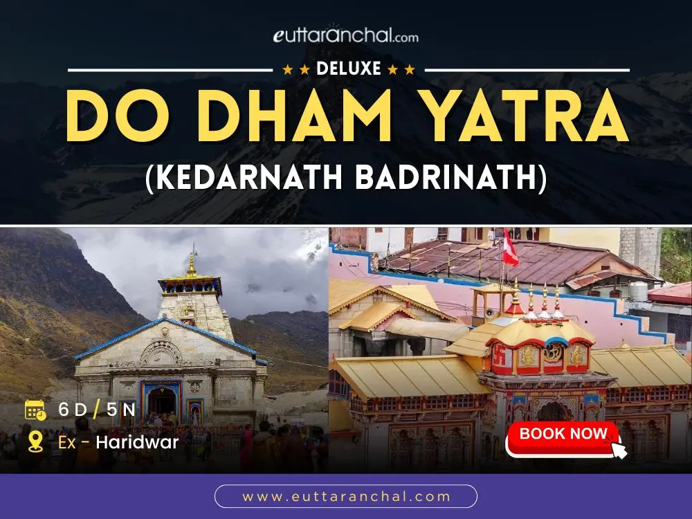 Do Dham Yatra (Kedarnath and Badrinath) Ex Haridwar