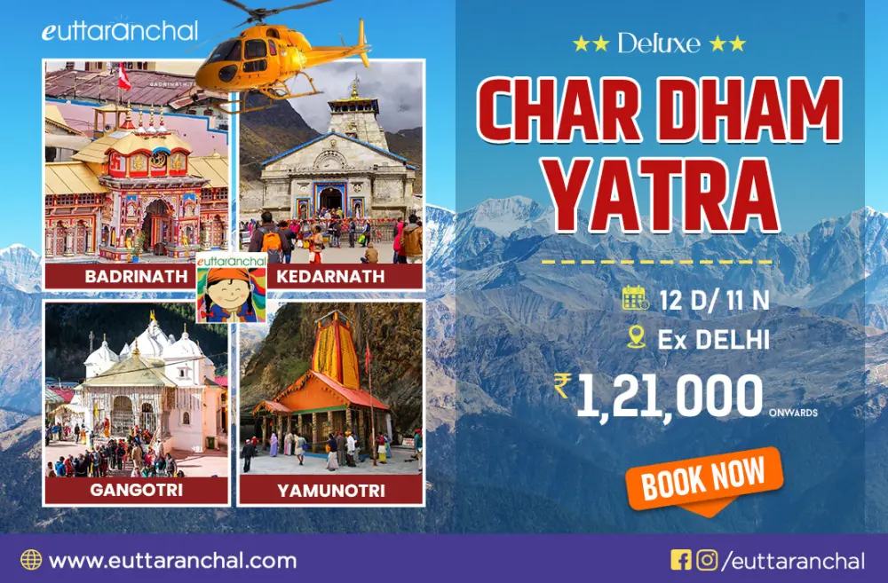 Char Dham 11 Nights Tour Package Ex Delhi