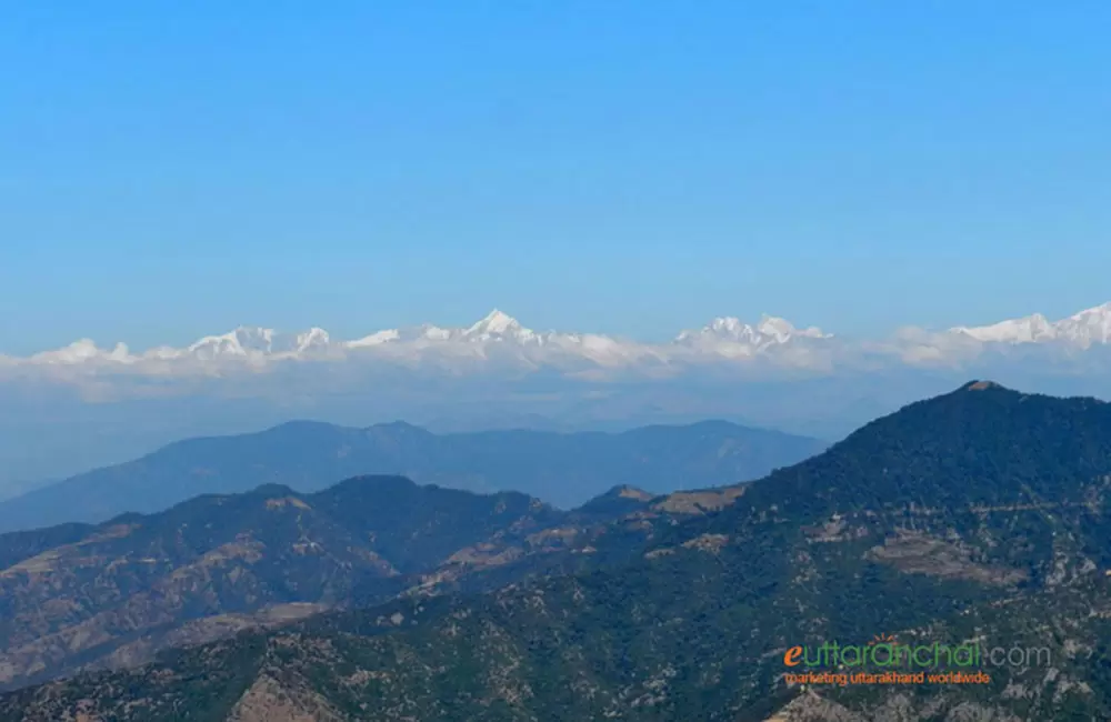 Majestic views of Himalayas from the Camps. Pic: 