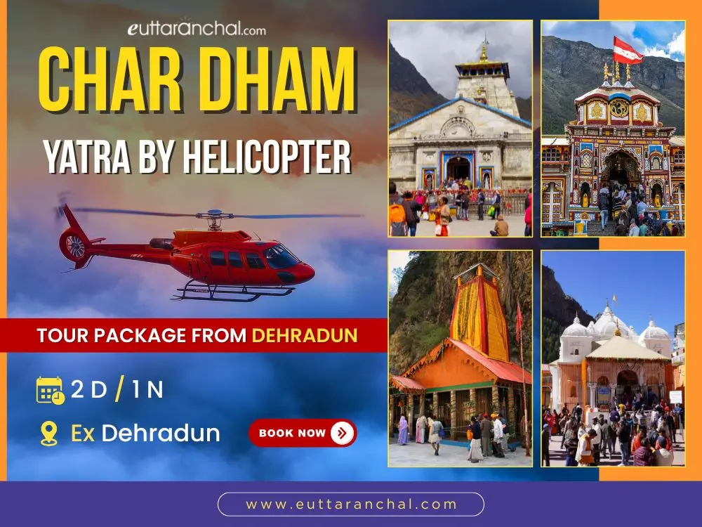 Chardham Yatra by Helicopter 2 Days Package From Dehradun