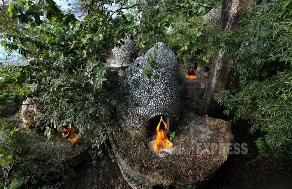 The beatle ashram Rishikesh. Pic: Indian Express