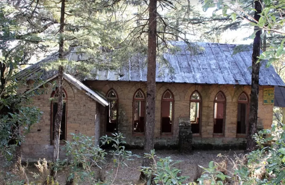 Old Church in Abbott Mount. Pic: Shweta Panwar