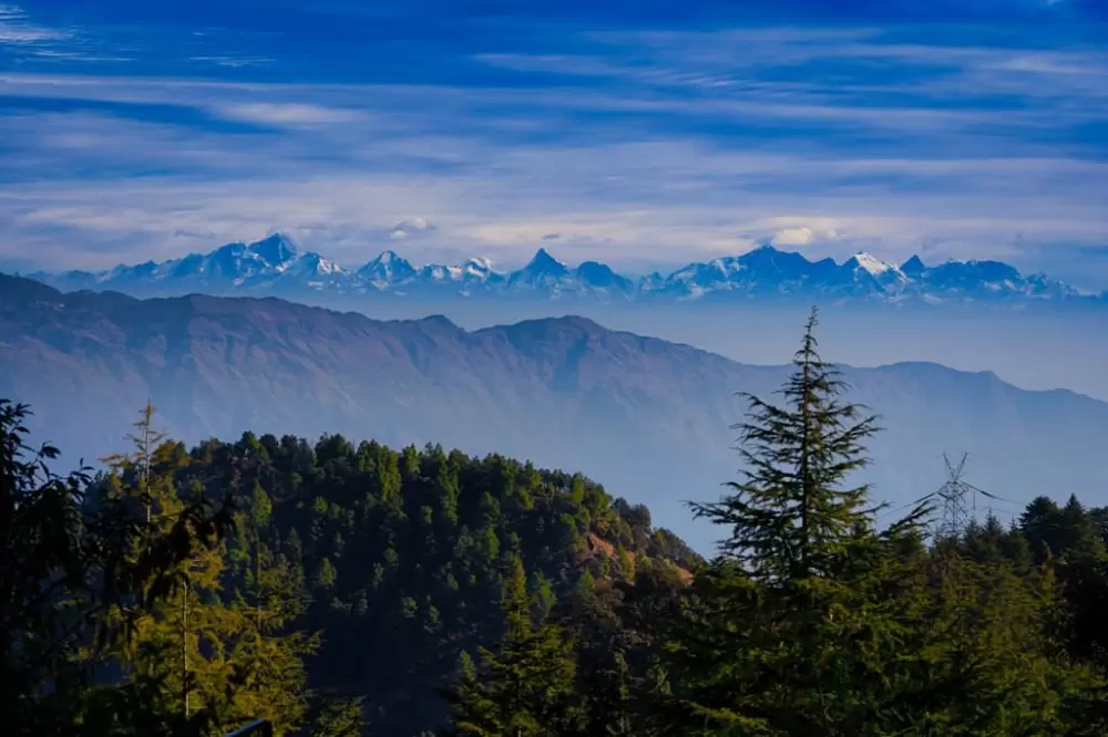 Himalayan Views from Abbott Mount. Pic: 