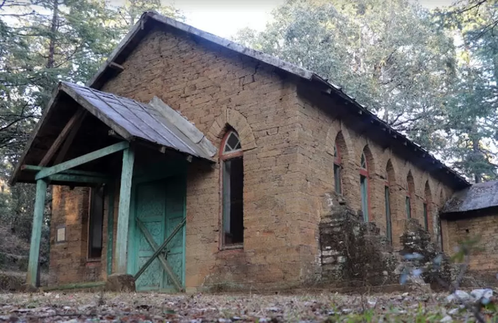 Church in Abbott Mount. Pic: Govind