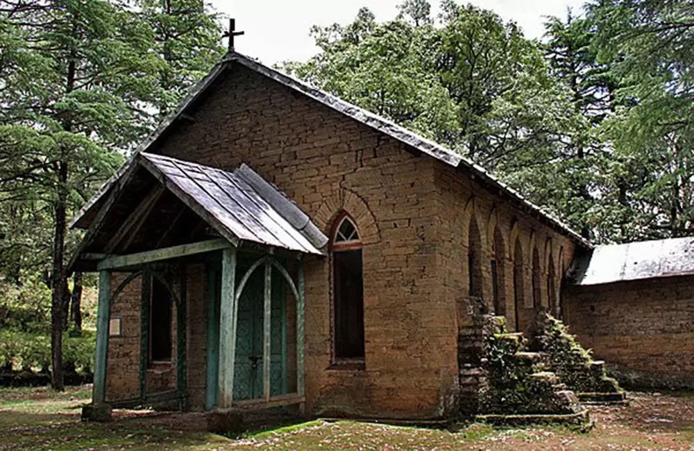 Church at Abbott Mount. Pic: 