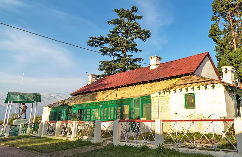 Anasakti Ashram in Kausani. Pic: 