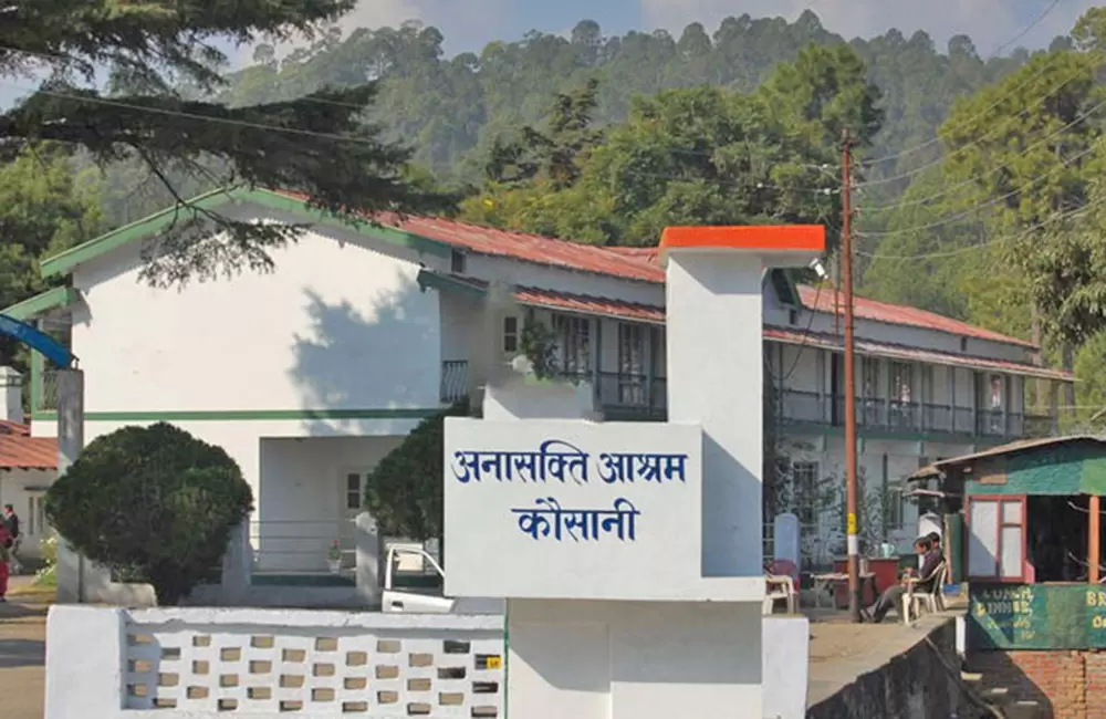 Anashakti Ashram in Kausani. Pic: 