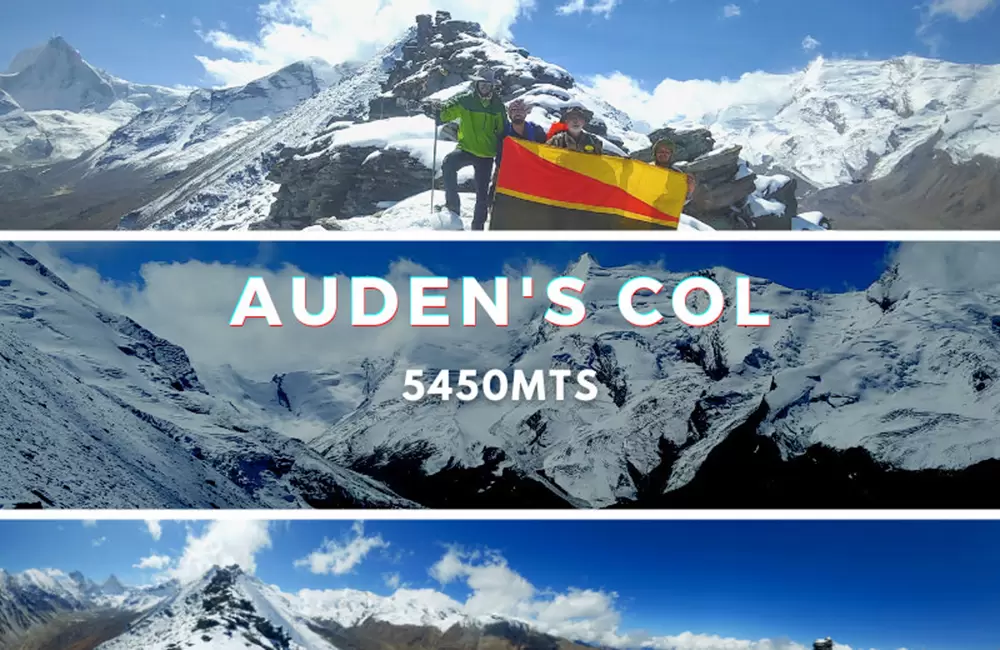 Auden's Col Trek Expedition. Pic: 