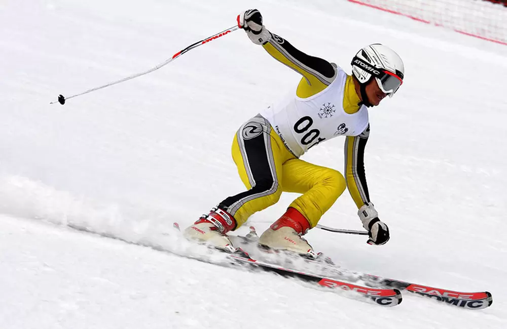 skiing at Auli. Pic: Sujansingh 