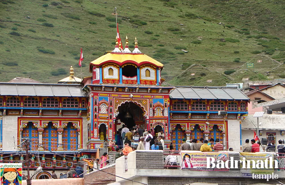 Badrinath Temple. Pic: eUttaranchal