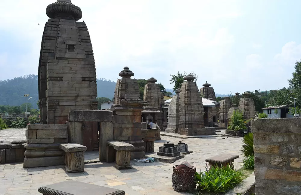 Group of temples and monuments at Baijnath, Uttarakhand. . Pic: Kamakshi Joshi 