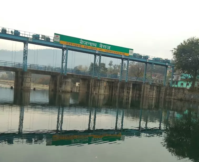 Baijnath Barrage. Pic: 