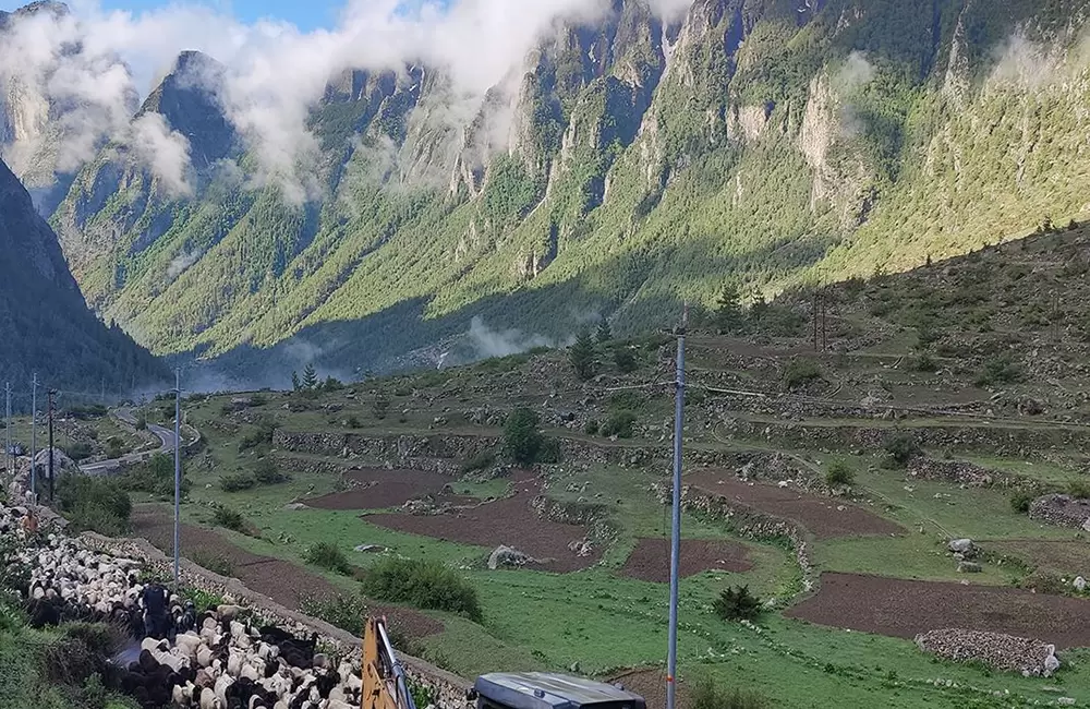 Bampa Valley near Joshimath. Pic: Jagat Pal