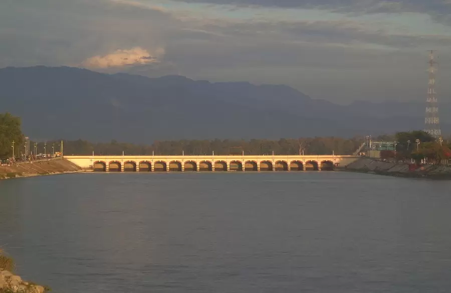 Banbasa Barrage View. Pic: Harish Awasthi/ Wikimedia