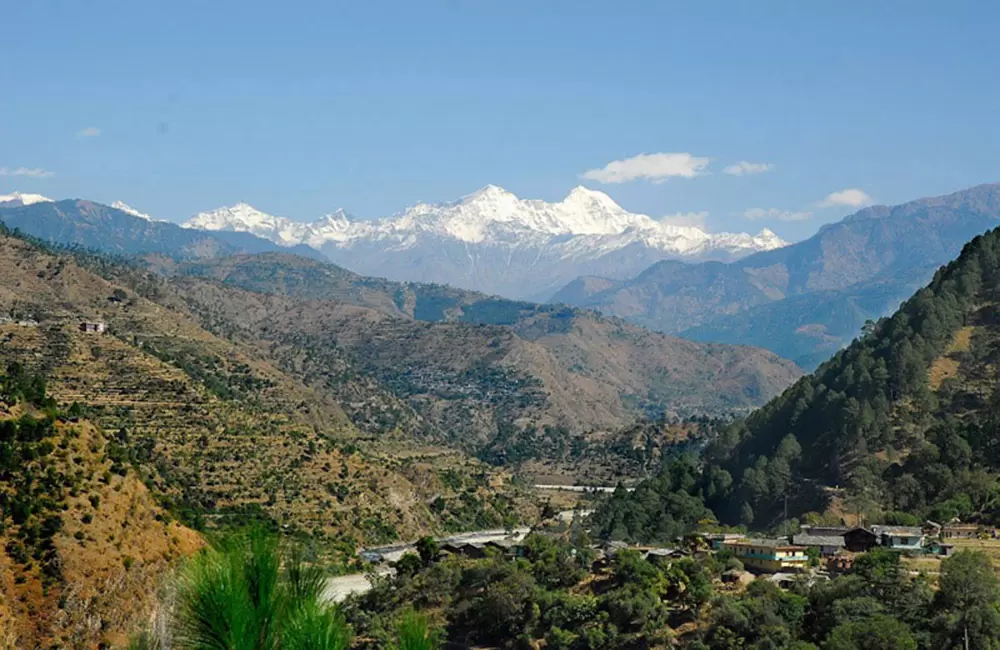 Yamunotri Valley views from Barkot. Pic: Leisure Hotels