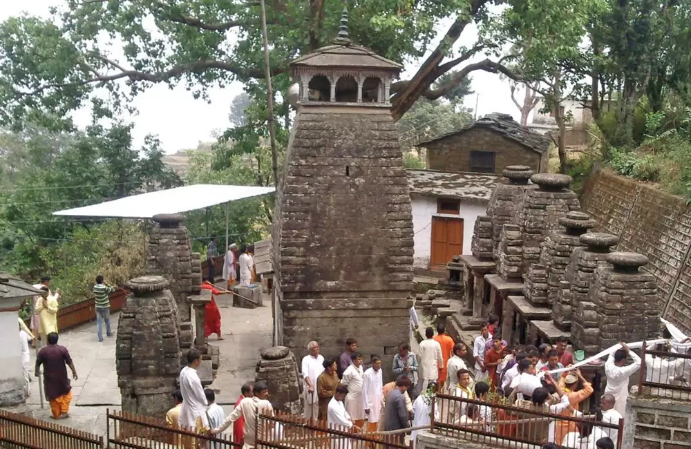 Religious ceremony in Basukedar Temple . Pic: Facebook