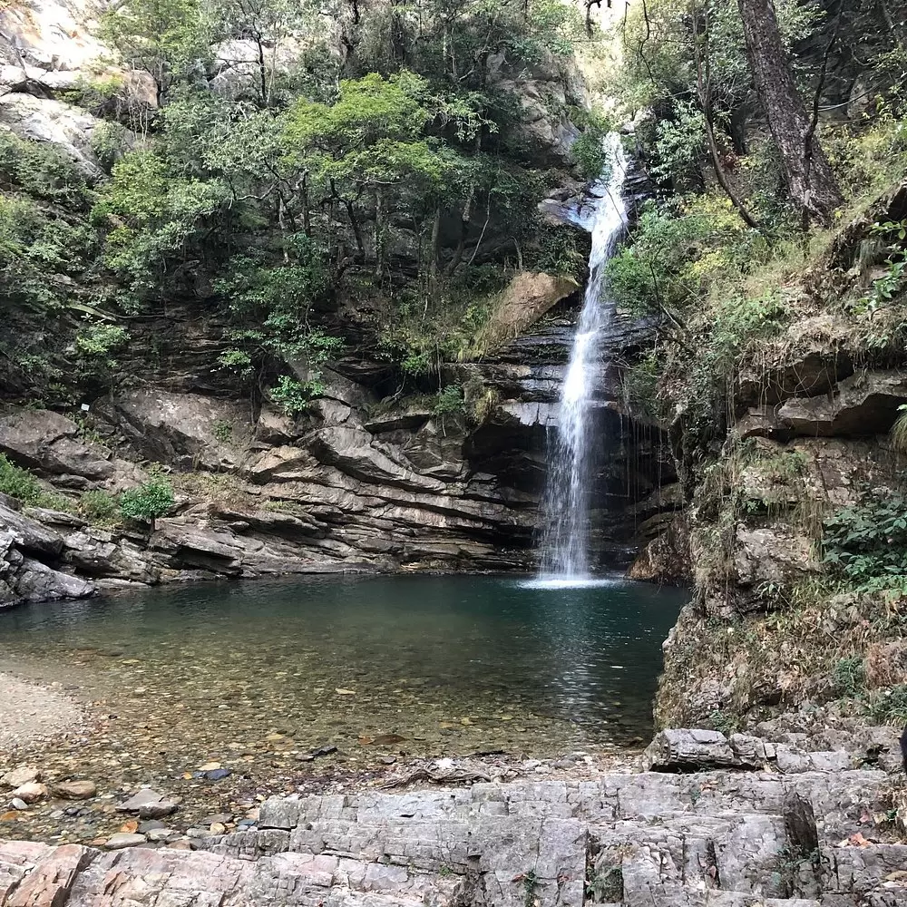 Bhalugaad Waterfall Nainital. Pic: 