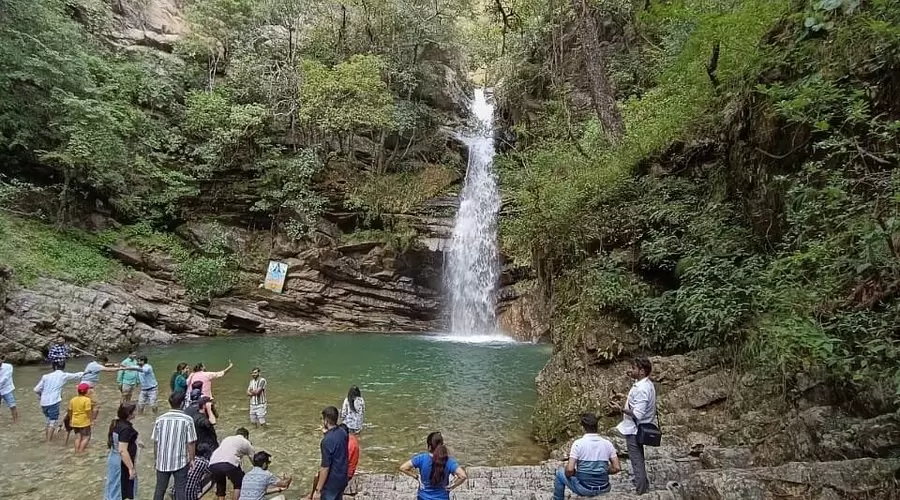 Bhalugaad Waterfall near Nainital. Pic: 