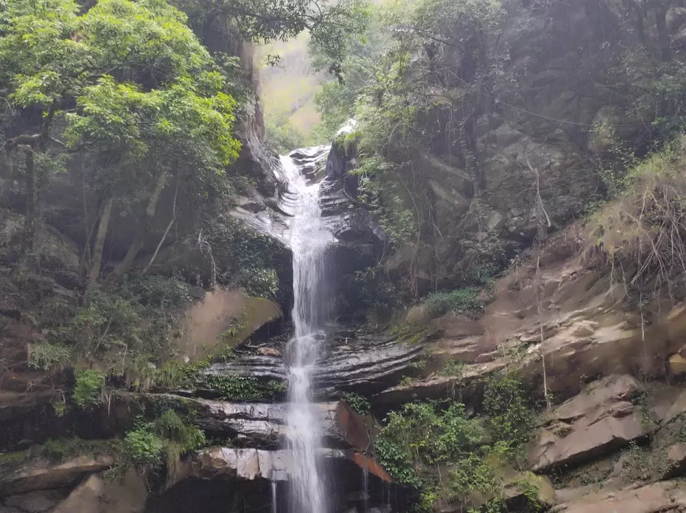 Waterfall Bhalugaad. Pic: 