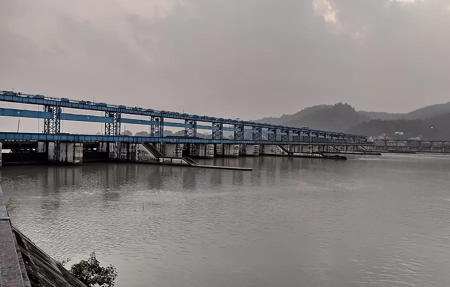 Bhimgoda Barrage. Pic: Neeraj Pandey