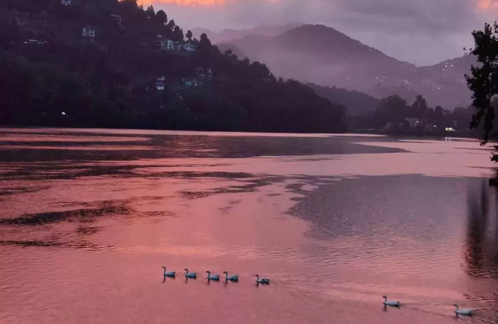 Bhimtal Lake. Pic: Yash Bisht