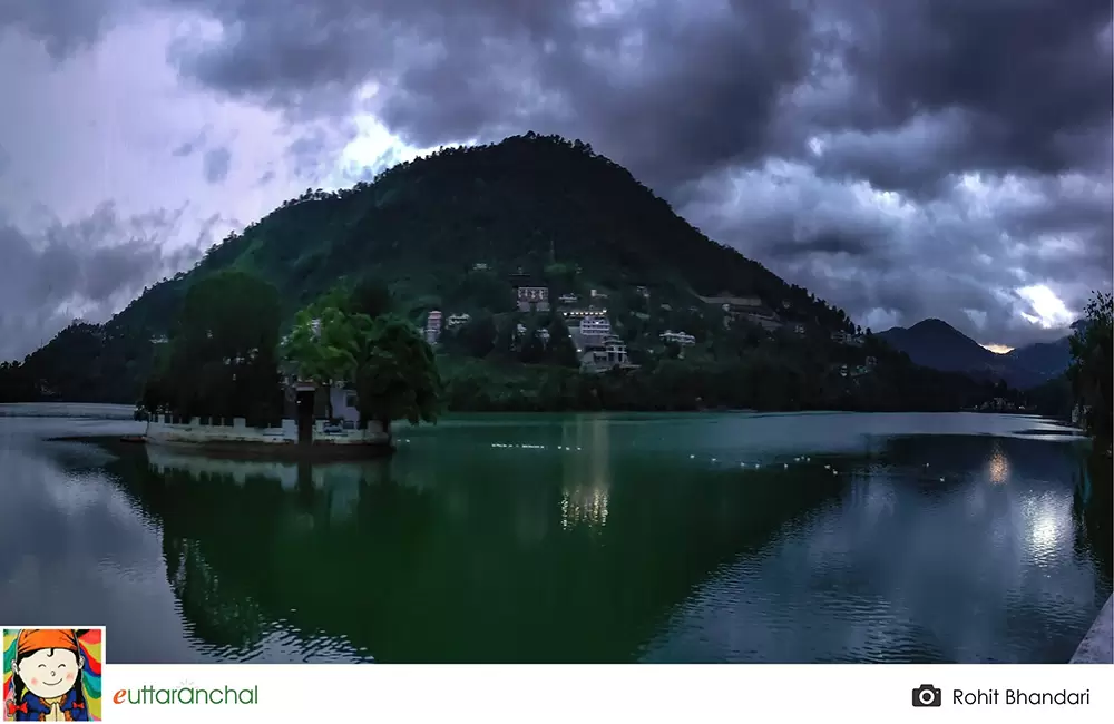 Bhimtal during Monsoons. Pic: Rohit Bhandari