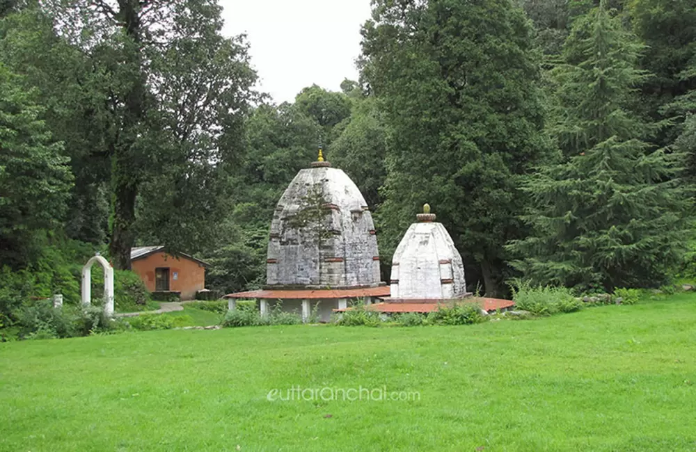 Bineshwar Mahadev temple also known as Vineshwar Mahadev at Binsar sanctuary. . Pic: eUttaranchal.com