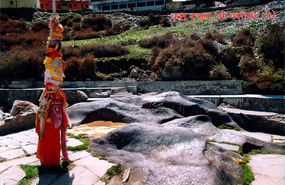 Brahmakapal in Badrinath. Pic: 