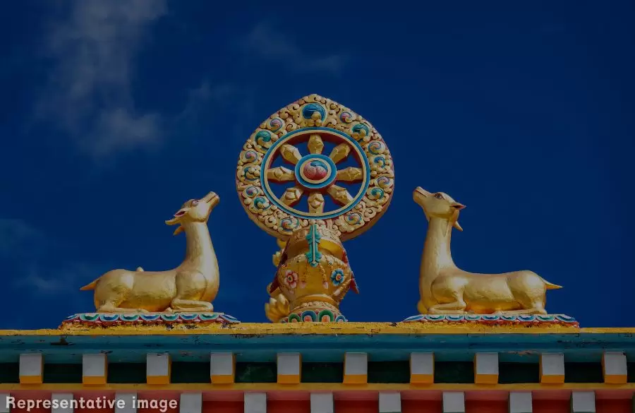 Buddhist Khamba Temple. Pic: 