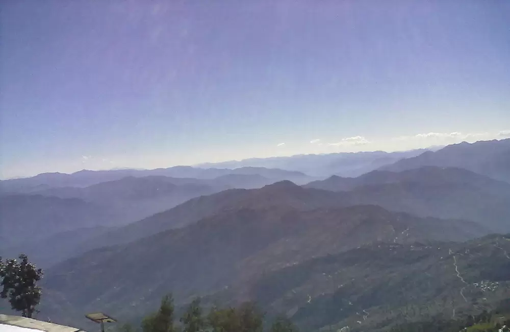 Scenic view of Mountains from Chandrabadni temple. Tehri Garhwal.. Pic: Deepesh Pandey 