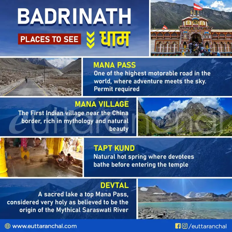 Badrinath Places to See