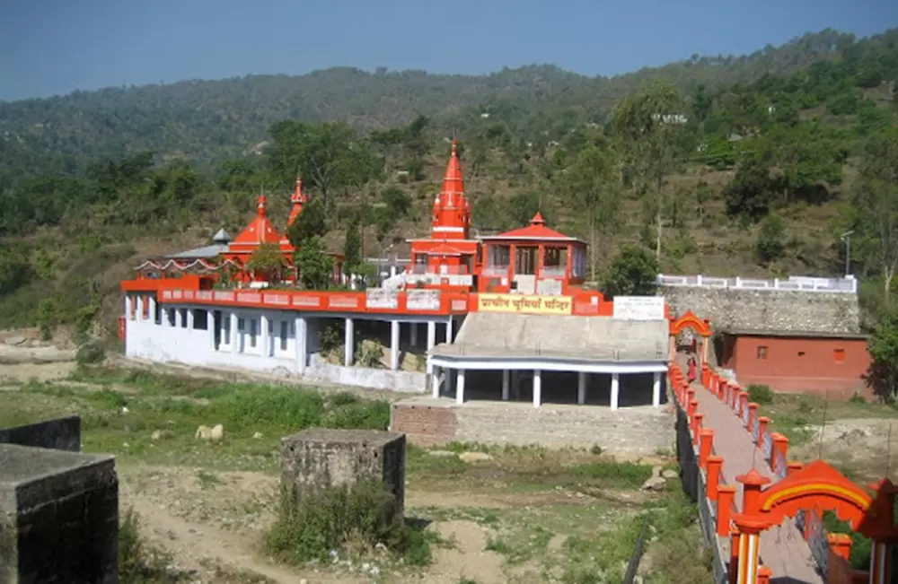 Bhumiyan Baba mandir near Chaukhutia. Pic: Bhaskar Joshi