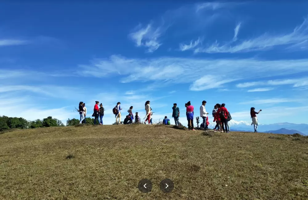 Highest point of Chirbatiya - Patangniya Top. Pic: Prakash Dasila